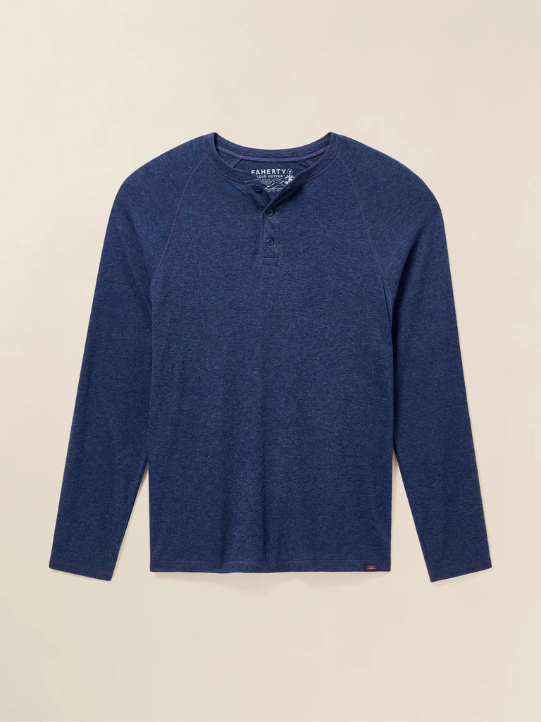 Faherty Long-Sleeve Cloud Henley