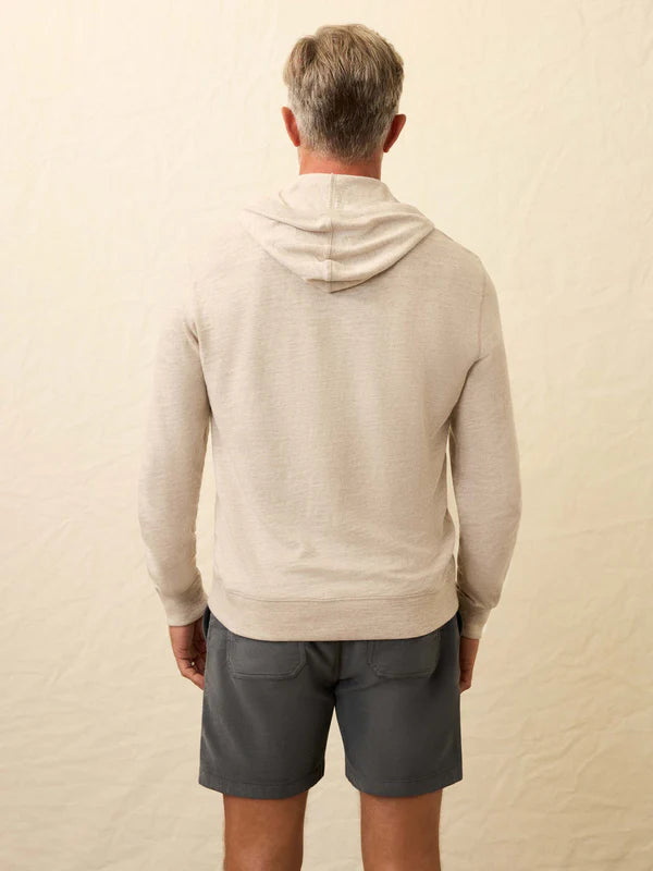 Faherty Men's Slub Cotton Hoodie