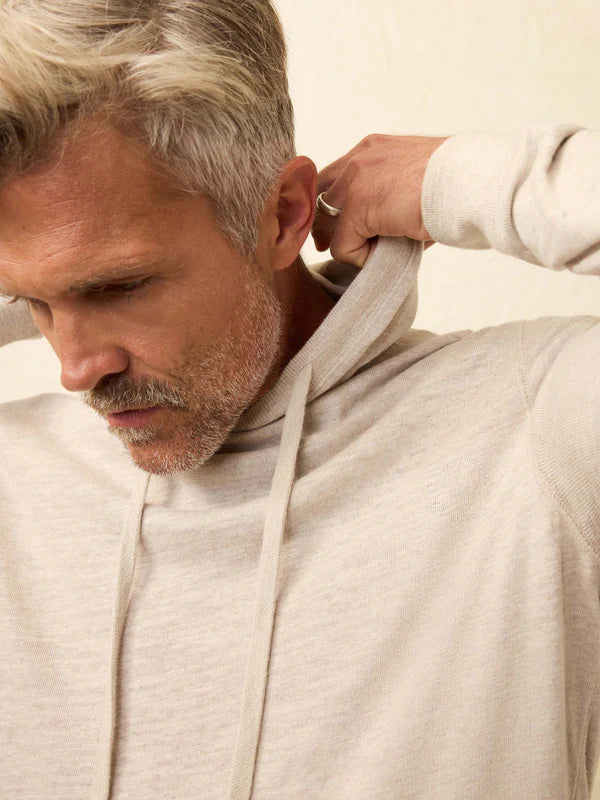 Faherty Men's Slub Cotton Hoodie