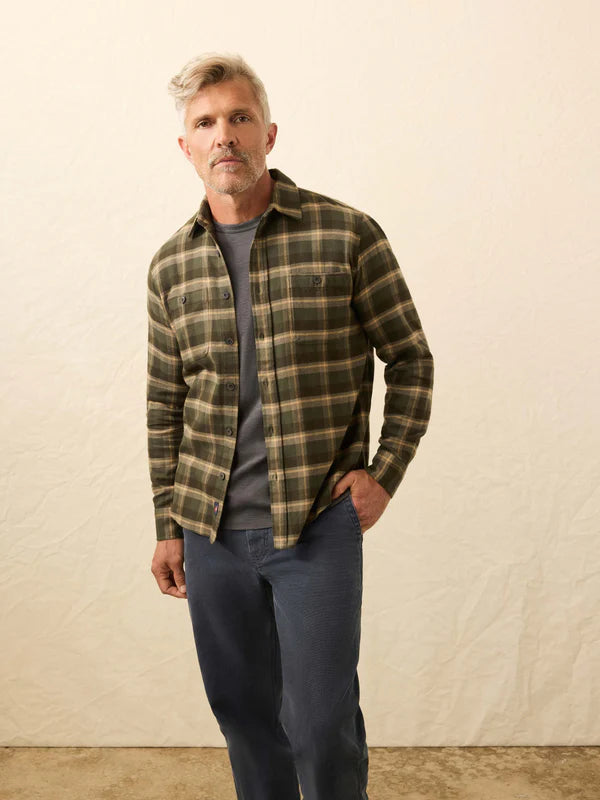 Faherty Heirloom Portuguese Flannel Shirt