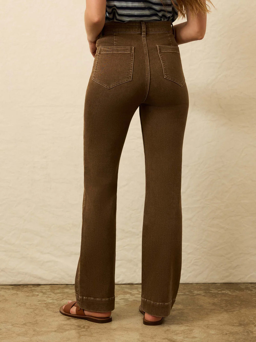 Faherty Stretch Terry Patch Pocket Pant