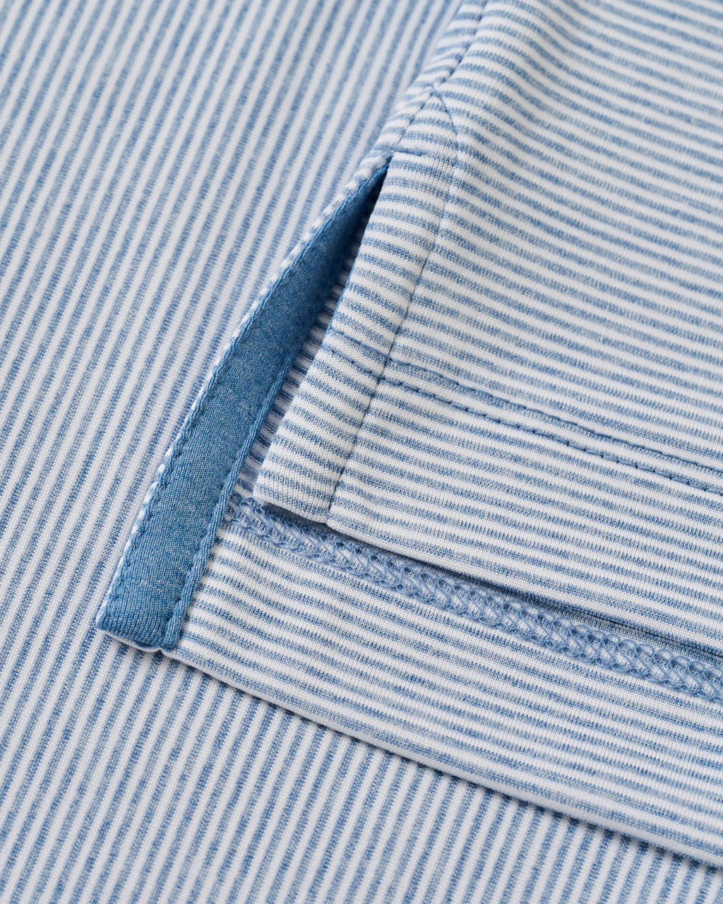 Johnnie-O Lyndonn Striped Jersey Performance Polo