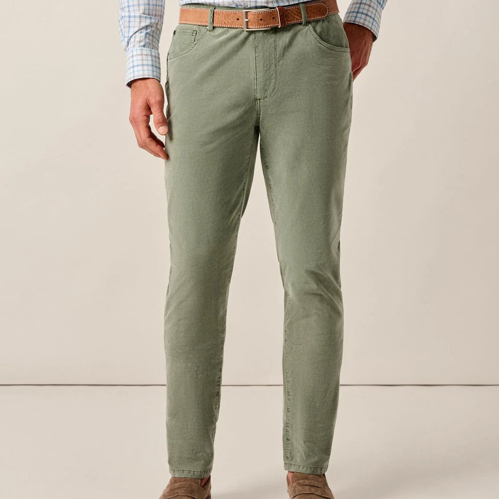 Johnnie-O Hampton Garment-Dyed Corduroy Pant