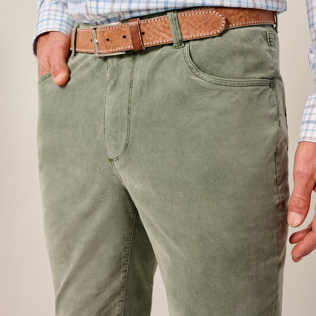 Johnnie-O Hampton Garment-Dyed Corduroy Pant