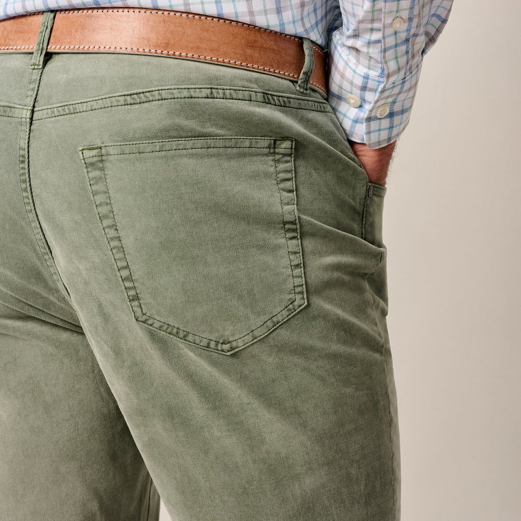 Johnnie-O Hampton Garment-Dyed Corduroy Pant