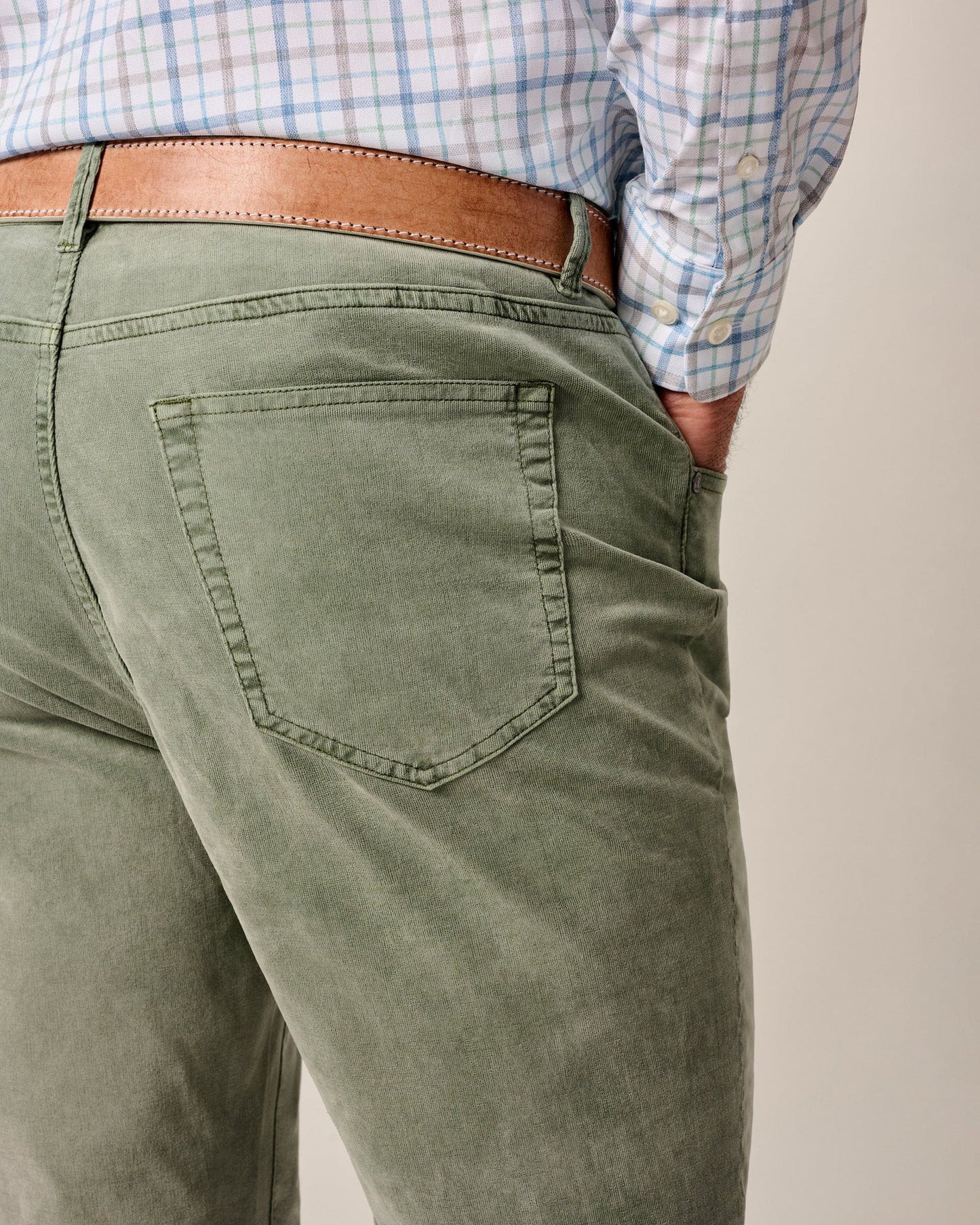 Johnnie-O Hampton Garment-Dyed Corduroy Pant