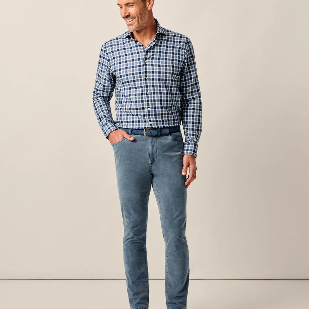 Johnnie-O Hampton Garment-Dyed Corduroy Pant