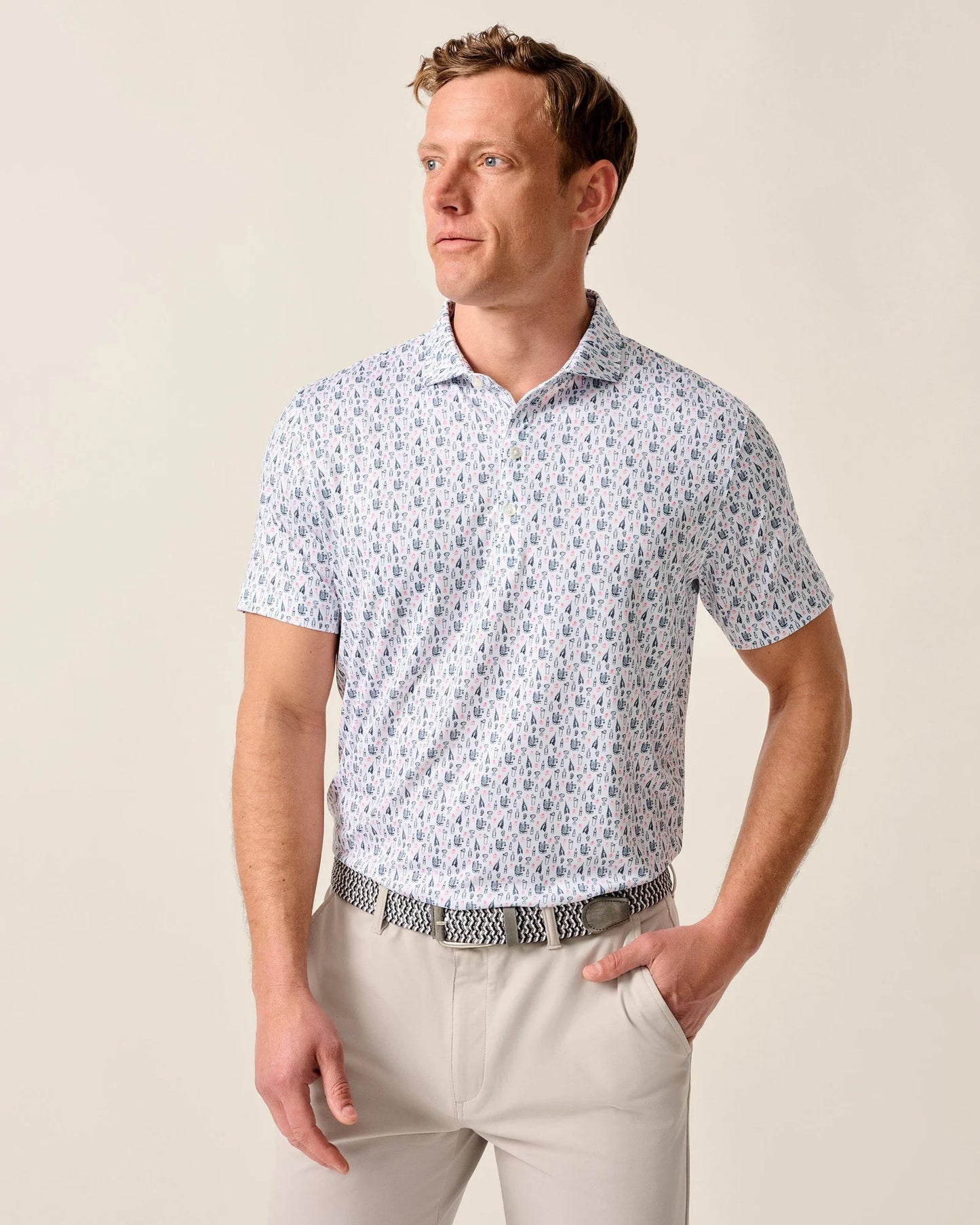 Johnnie-O Performance Jersey Polo