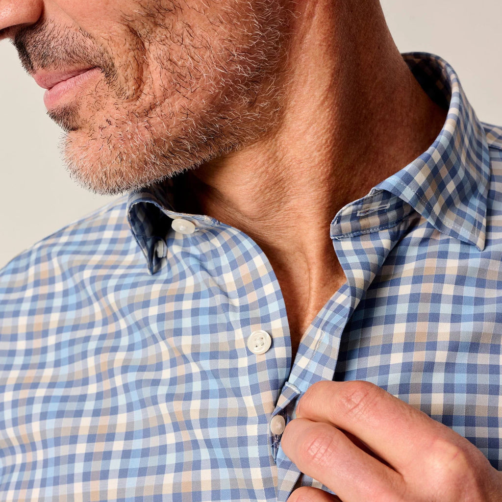 Johnnie-O Featherweight Performance Button Down Shirt Olie
