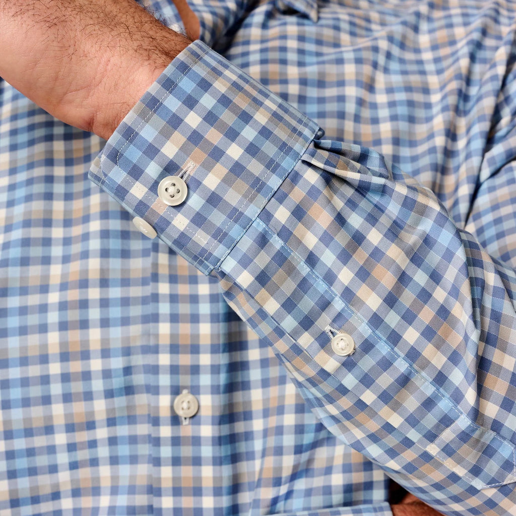 Johnnie-O Featherweight Performance Button Down Shirt Olie