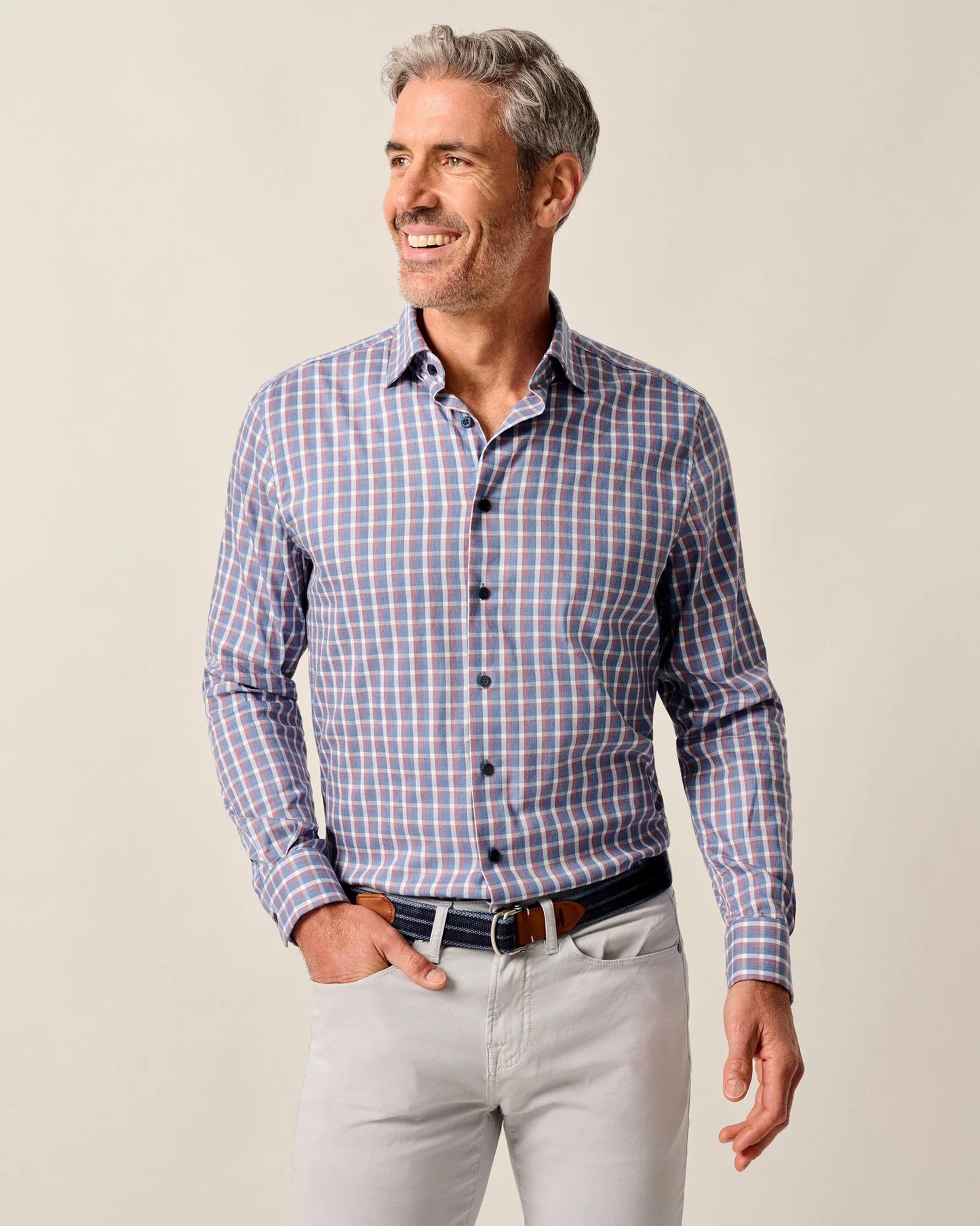 Johnny-O Natural Performance Button Down Shirt Robertson