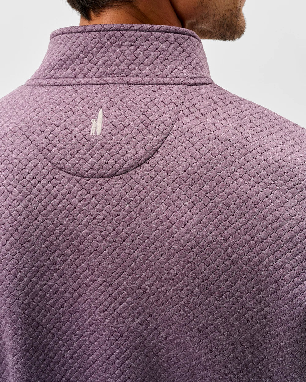 Johnnie-O Rockwells Diamond-Quilted Henley Pullover