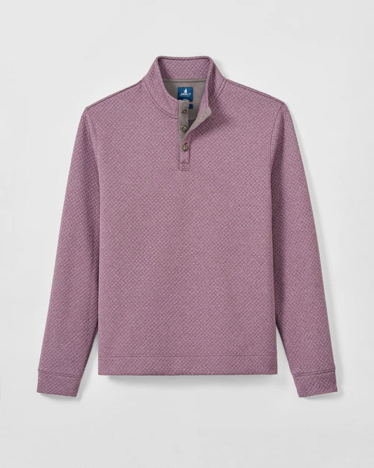Johnnie-O Rockwells Diamond-Quilted Henley Pullover