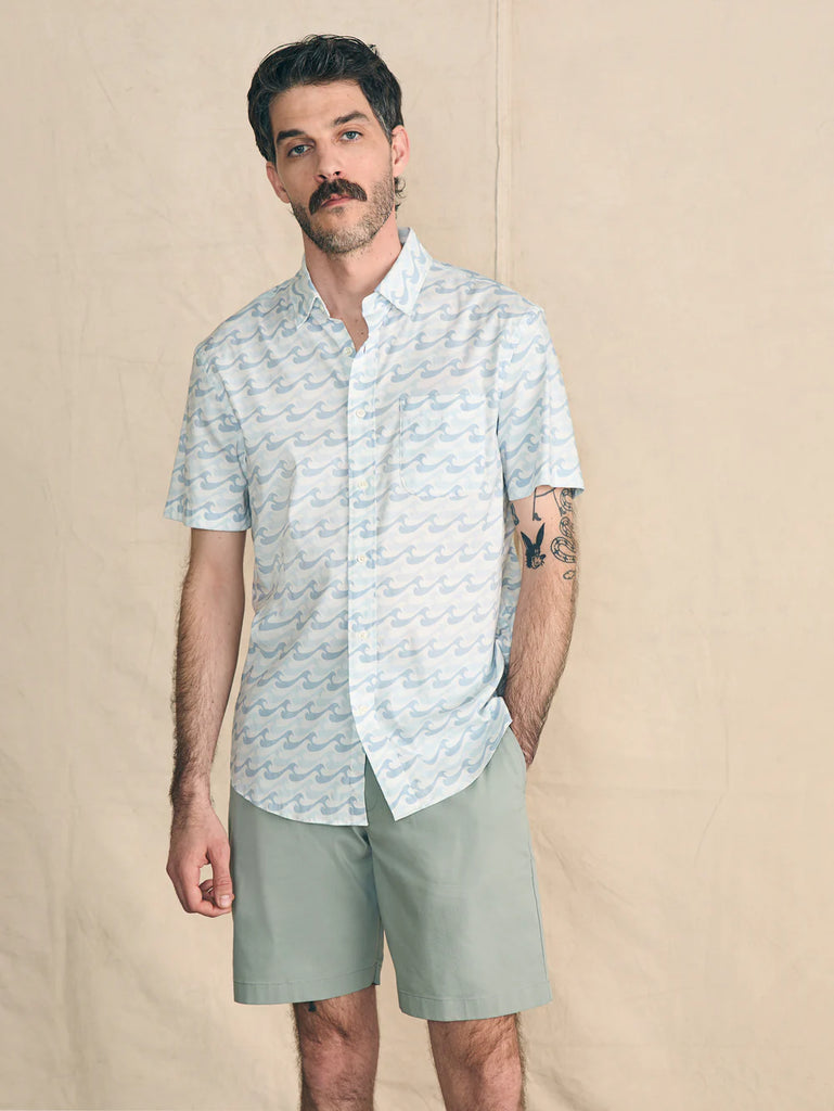 Faherty Movement™ Short-Sleeve Shirt