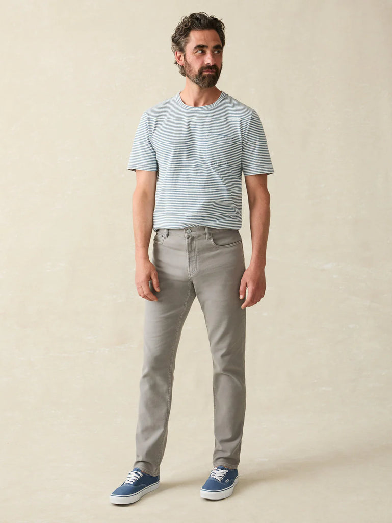 Fahety Stretch Terry 5-Pocket Pant
