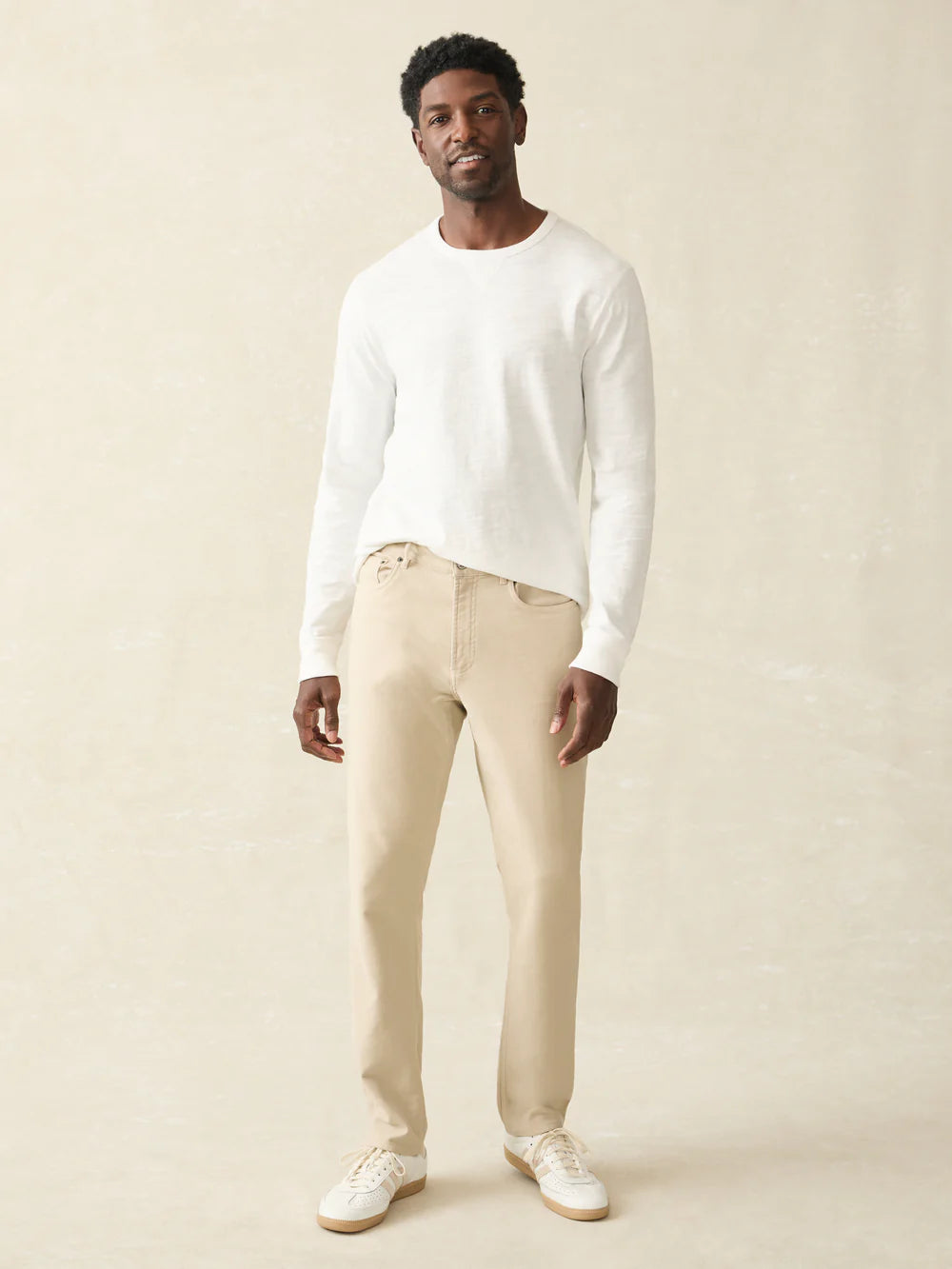 Fahety Stretch Terry 5-Pocket Pant