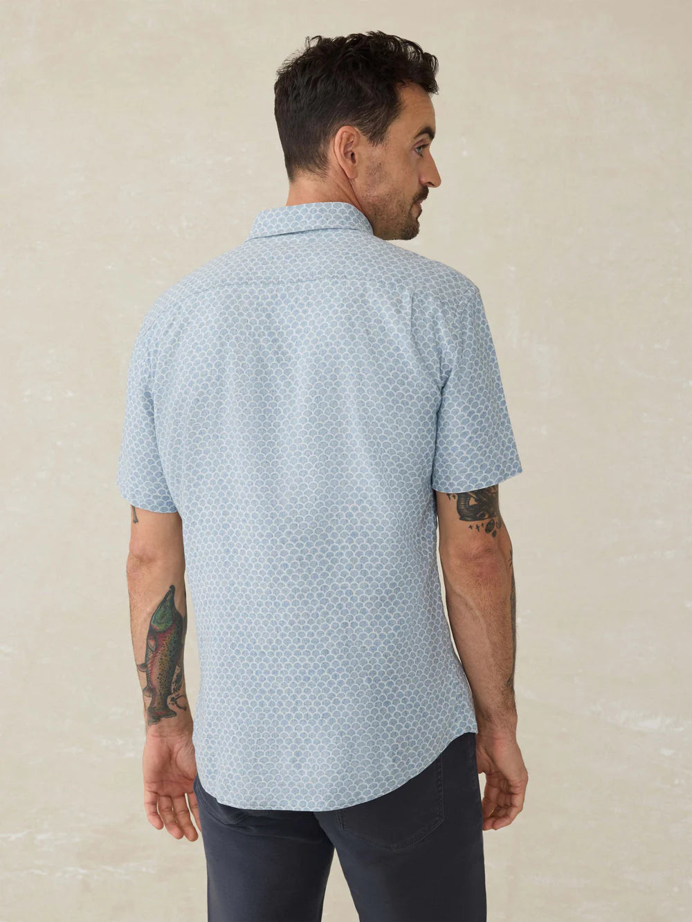 Faherty Short-Sleeve Breeze Shirt