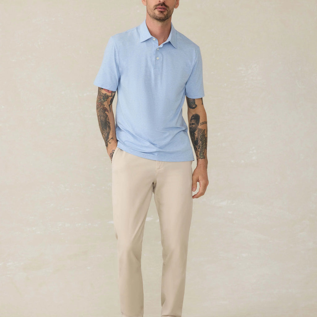 Faherty Short-Sleeve Movement™ Polo Shirt