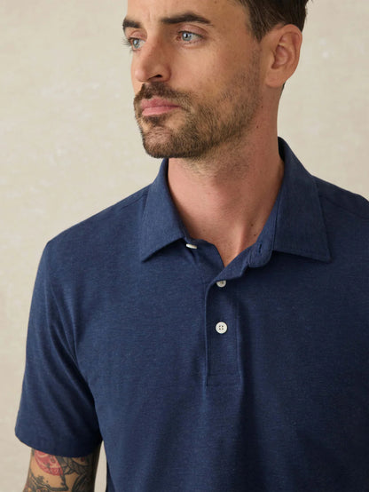 Faherty Short-Sleeve Movement™ Polo Shirt