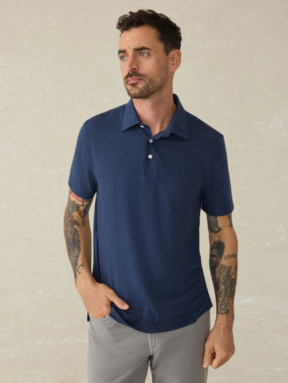 Faherty Short-Sleeve Movement™ Polo Shirt