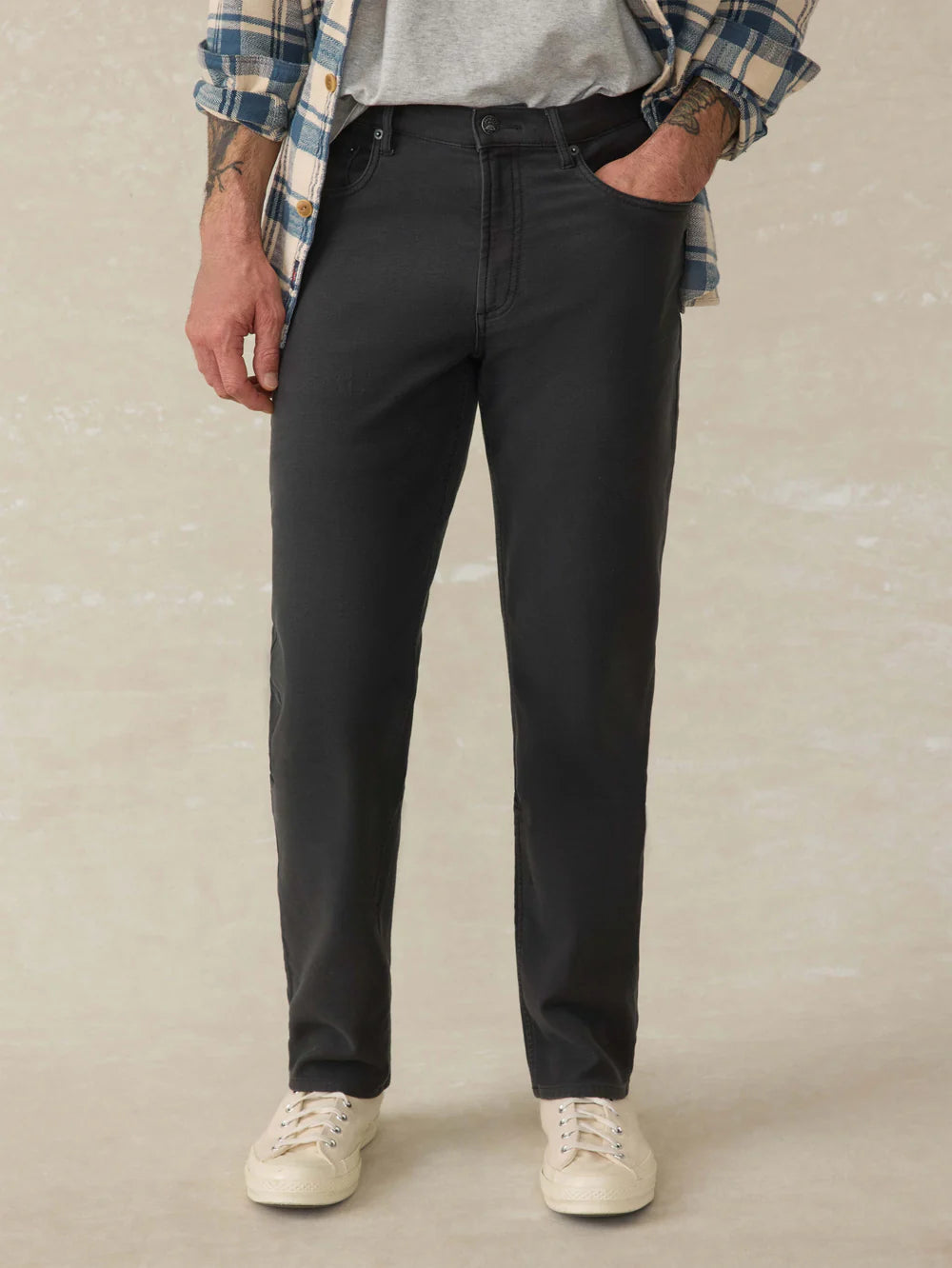 Fahety Stretch Terry 5-Pocket Pant
