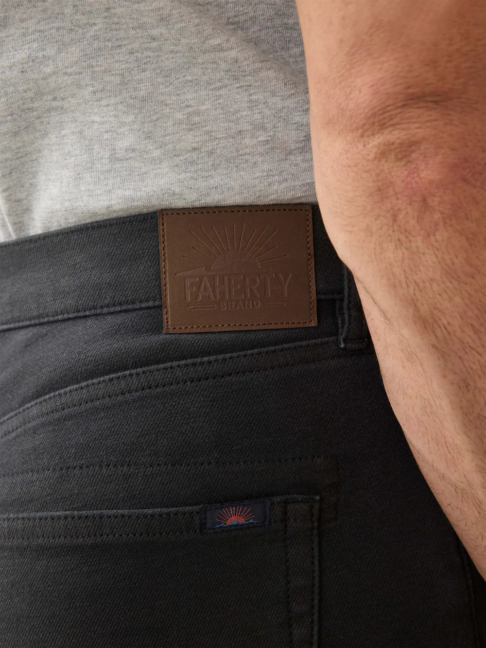 Fahety Stretch Terry 5-Pocket Pant