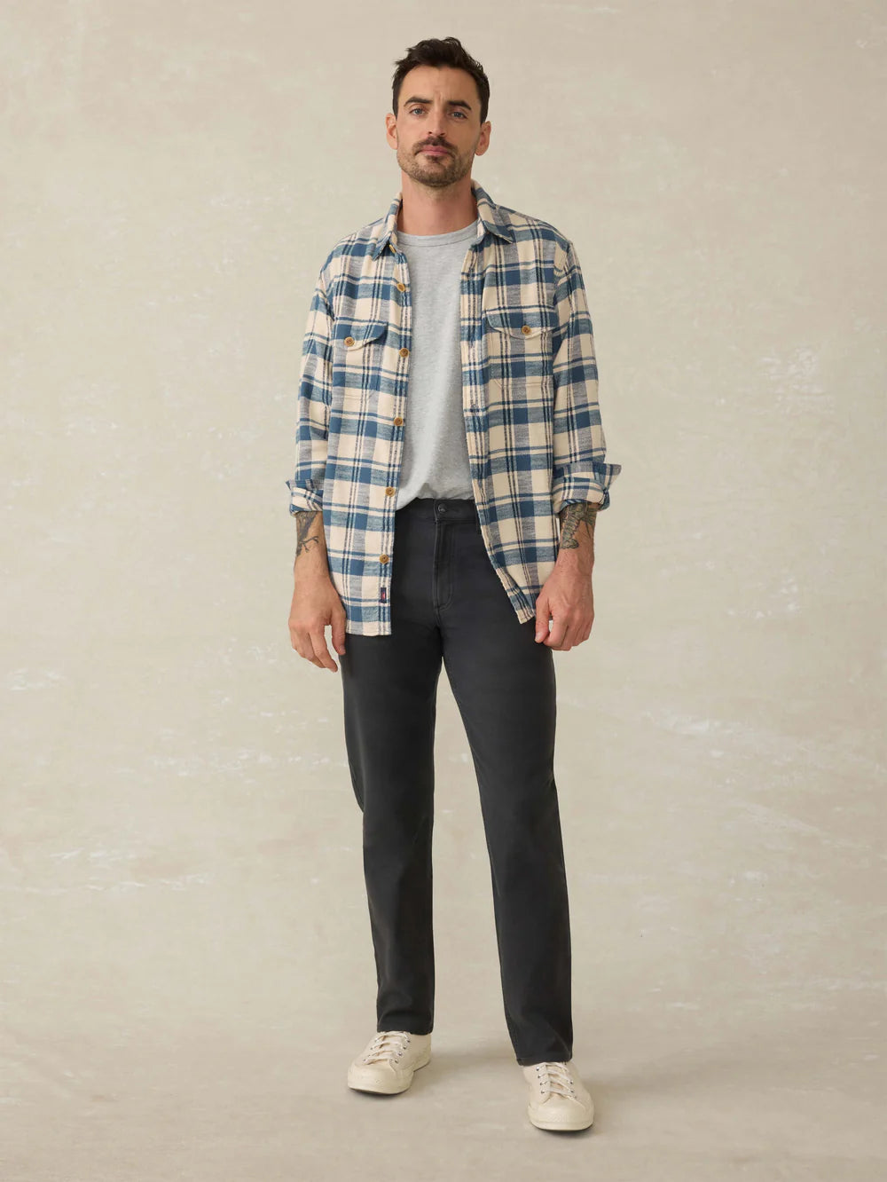 Fahety Stretch Terry 5-Pocket Pant