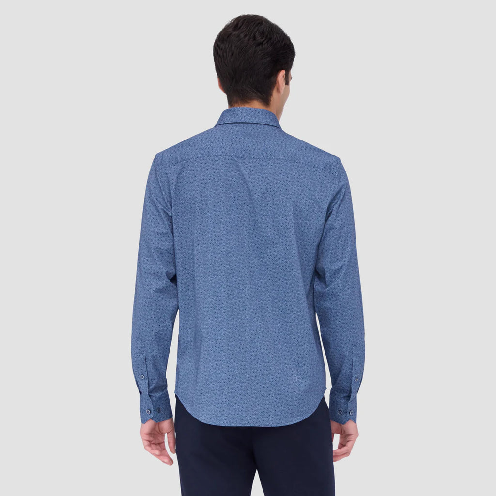 Bugatchi James Geometric OoohCotton® Shirt