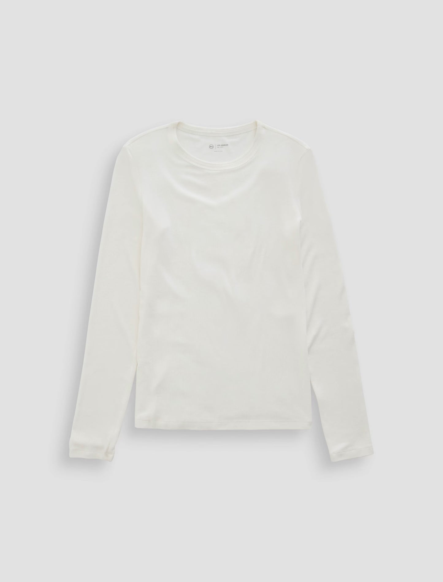 AG Julia Long Sleeve Essentials Rib Top