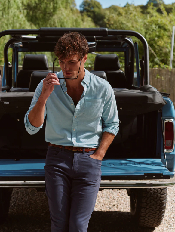 Fair Harbor Salty Oxford Shirt