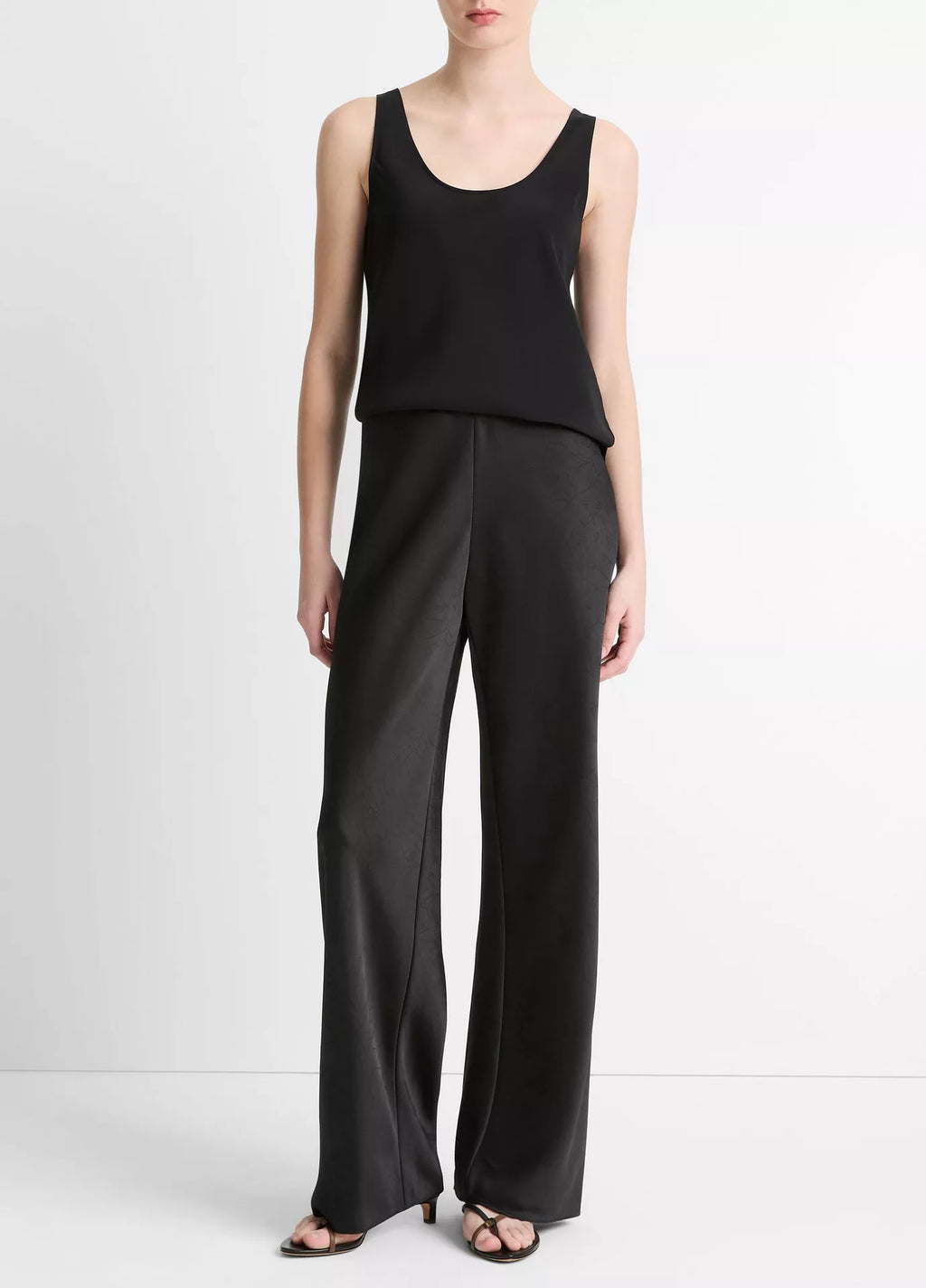 Vince Fluid Satin Bias Pant
