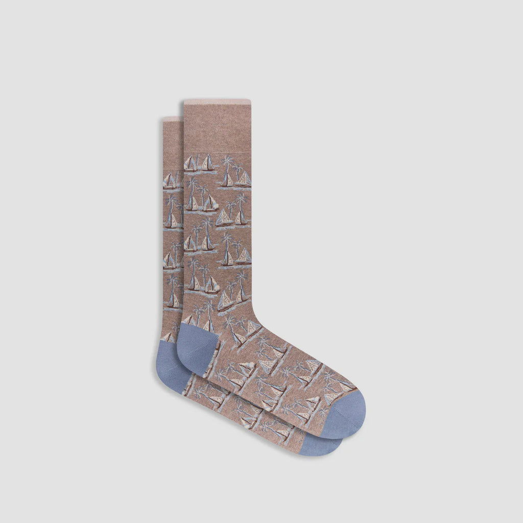 Bugatchi Sailboat Mid-Calf Socks