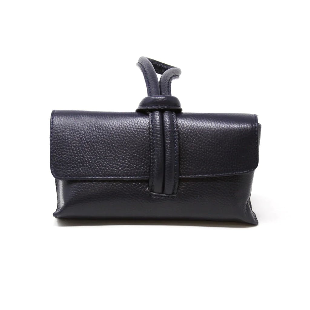 German Fuentes Leather Wristlet Bag