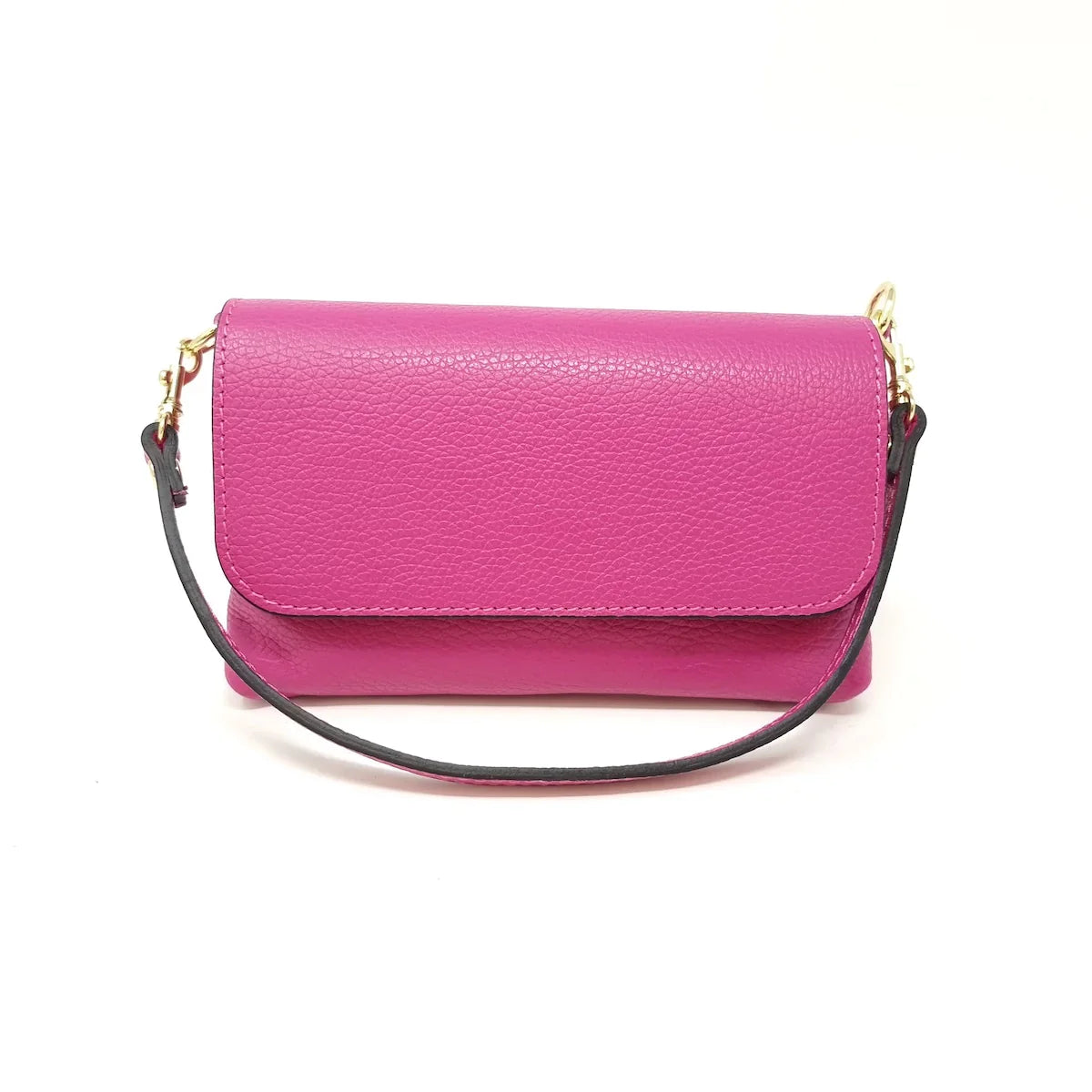 German Fuentes Leather Crossbody Bag