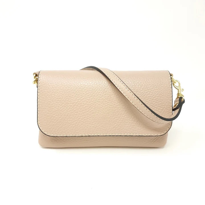 German Fuentes Leather Crossbody Bag