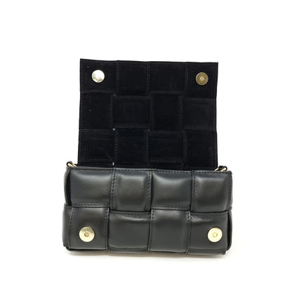 German Fuentes Leather Quilted Bag