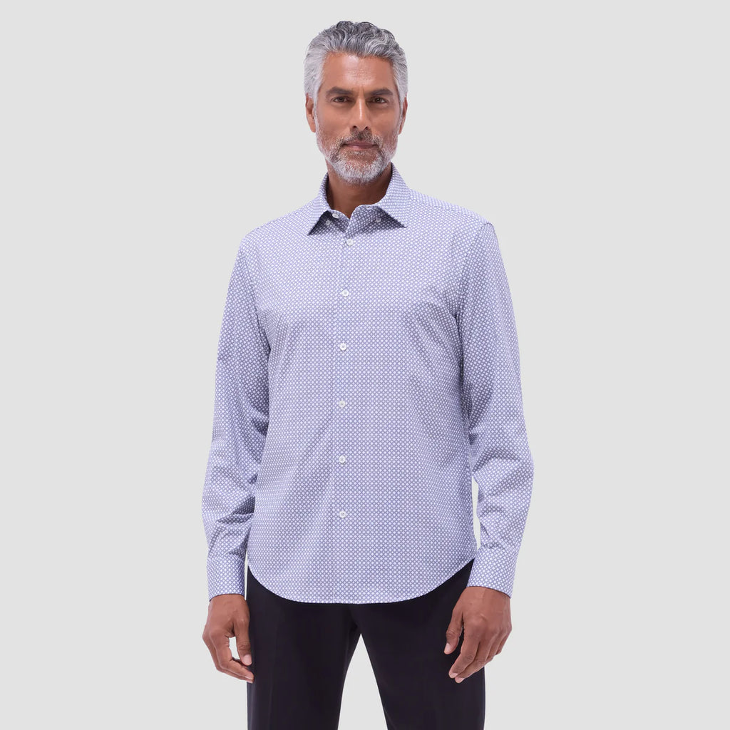 Bugatchi Jules Geometric OoohCotton® Shirt