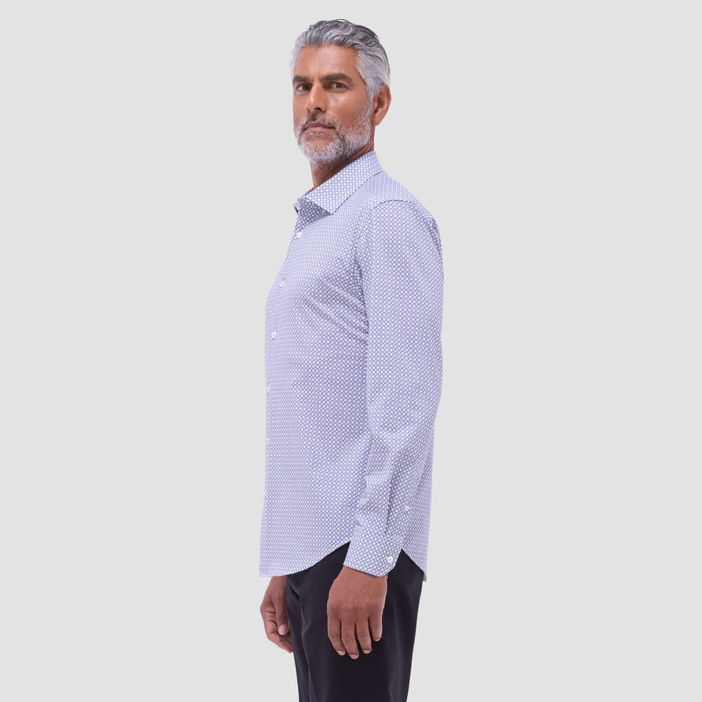Bugatchi Jules Geometric OoohCotton® Shirt