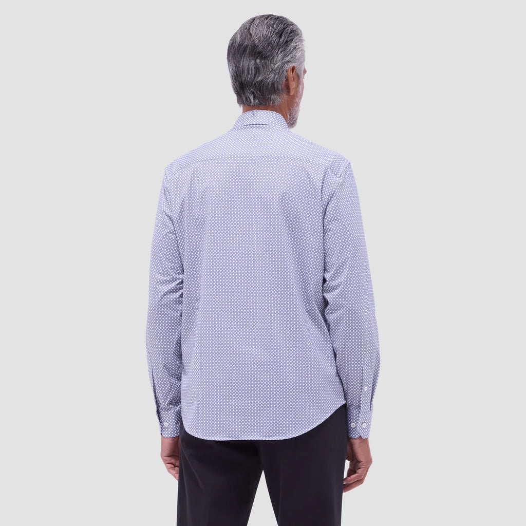 Bugatchi Jules Geometric OoohCotton® Shirt