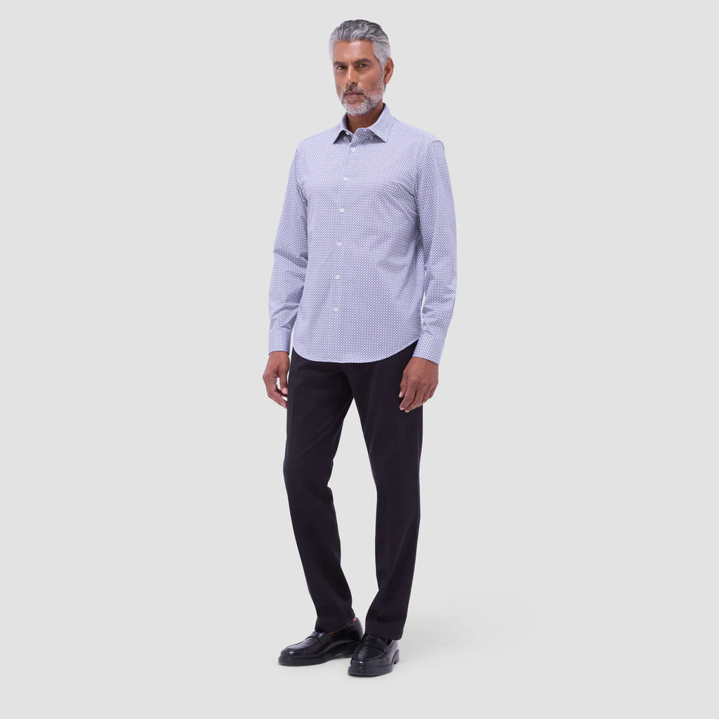 Bugatchi Jules Geometric OoohCotton® Shirt