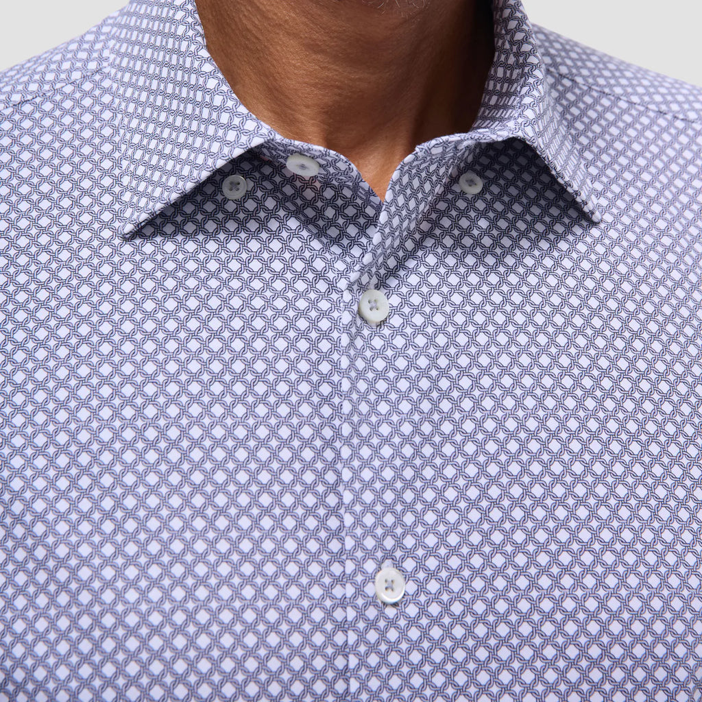 Bugatchi Jules Geometric OoohCotton® Shirt