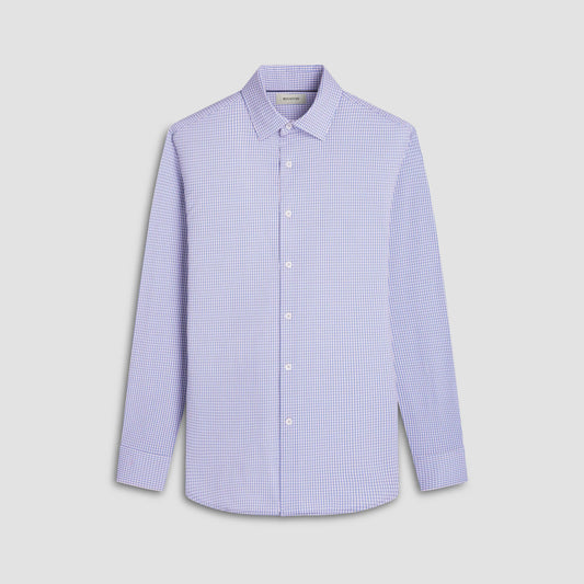 Bugatchi James Mini Check OoohCotton® Shirt