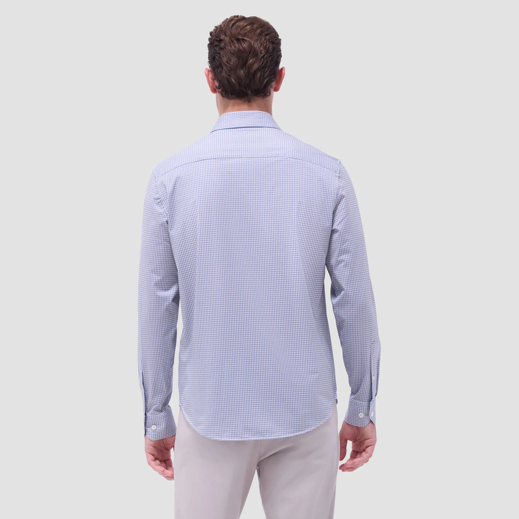 Bugatchi James Mini Check OoohCotton® Shirt