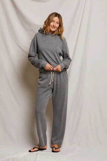 Perfect White tee Collins Cotton Fleece Straight Leg Sweatpant