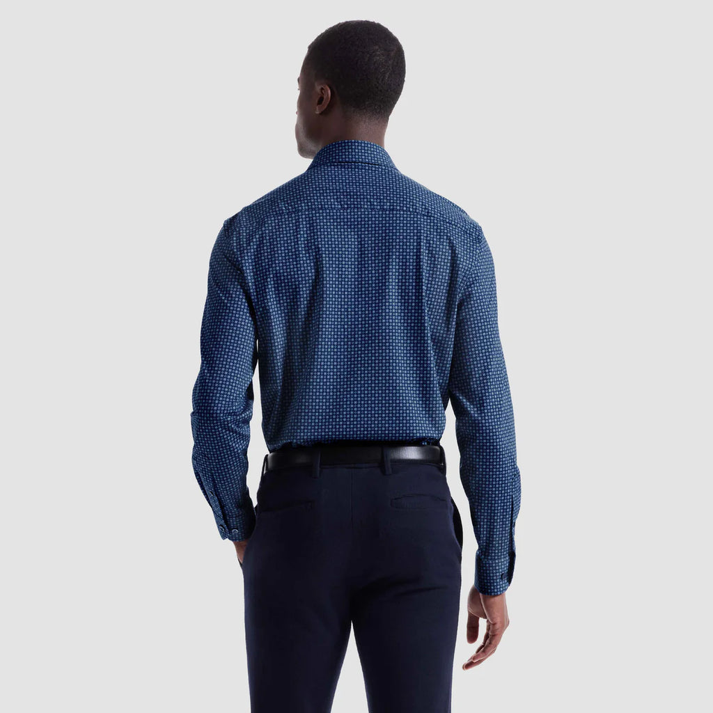 Bugatchi James Geometric OoohCotton® Shirt