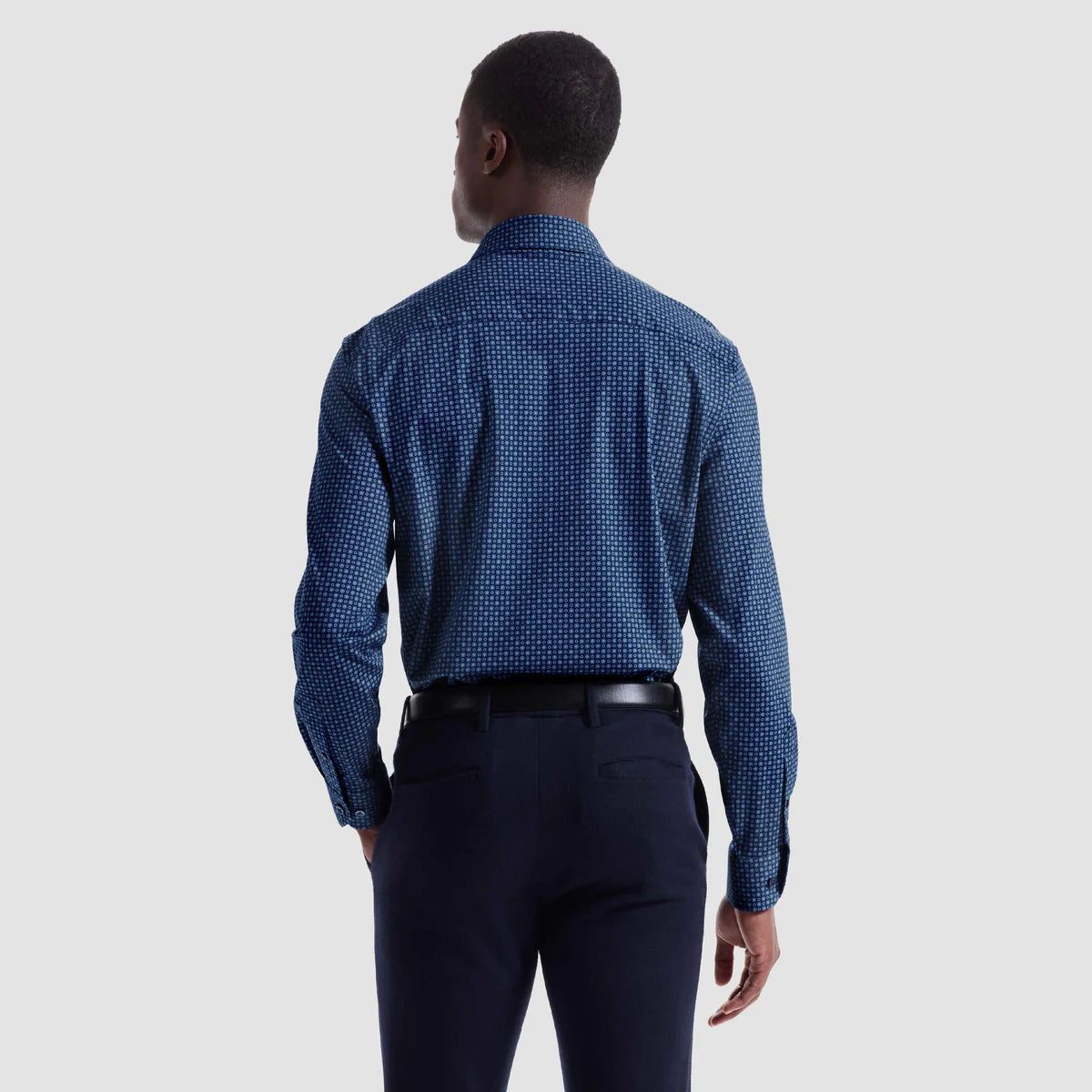 Bugatchi James Geometric OoohCotton® Shirt