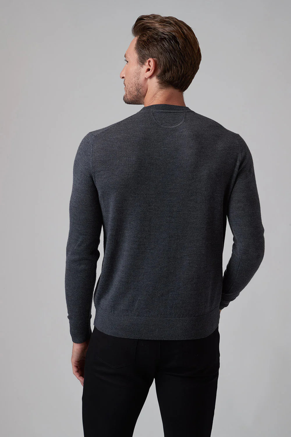 Raffi The Alfie Merino Crew Sweater