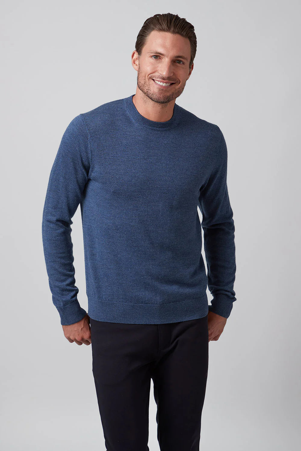 Raffi The Alfie Merino Crew Sweater