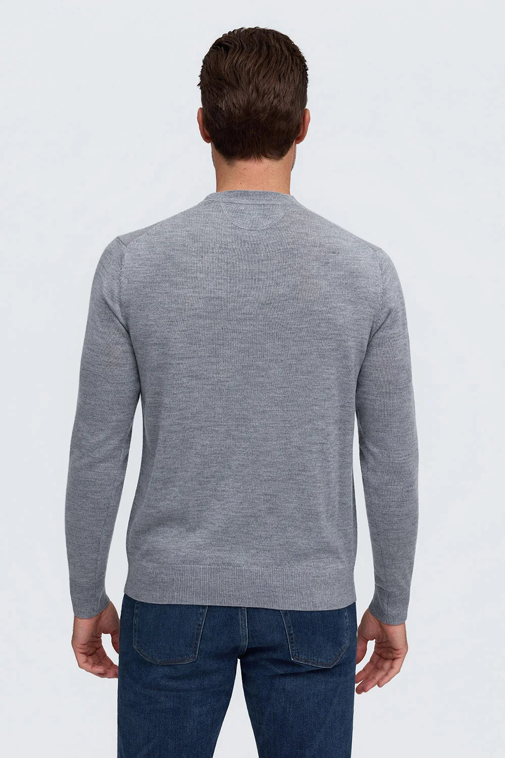 Raffi The Alfie Merino Crew Sweater
