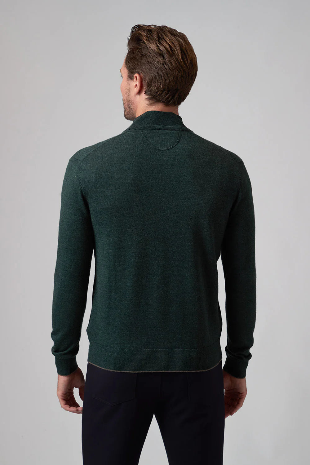 Raffi Extra Fine Merino Wool 1/4 Zip